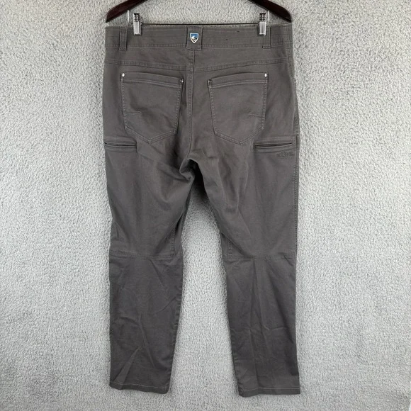 Kuhl Revolt Pants Mens 36x32 Charcoal Gray Stretch Hiking Outdoor Casual 5189 - Picture 3 of 11